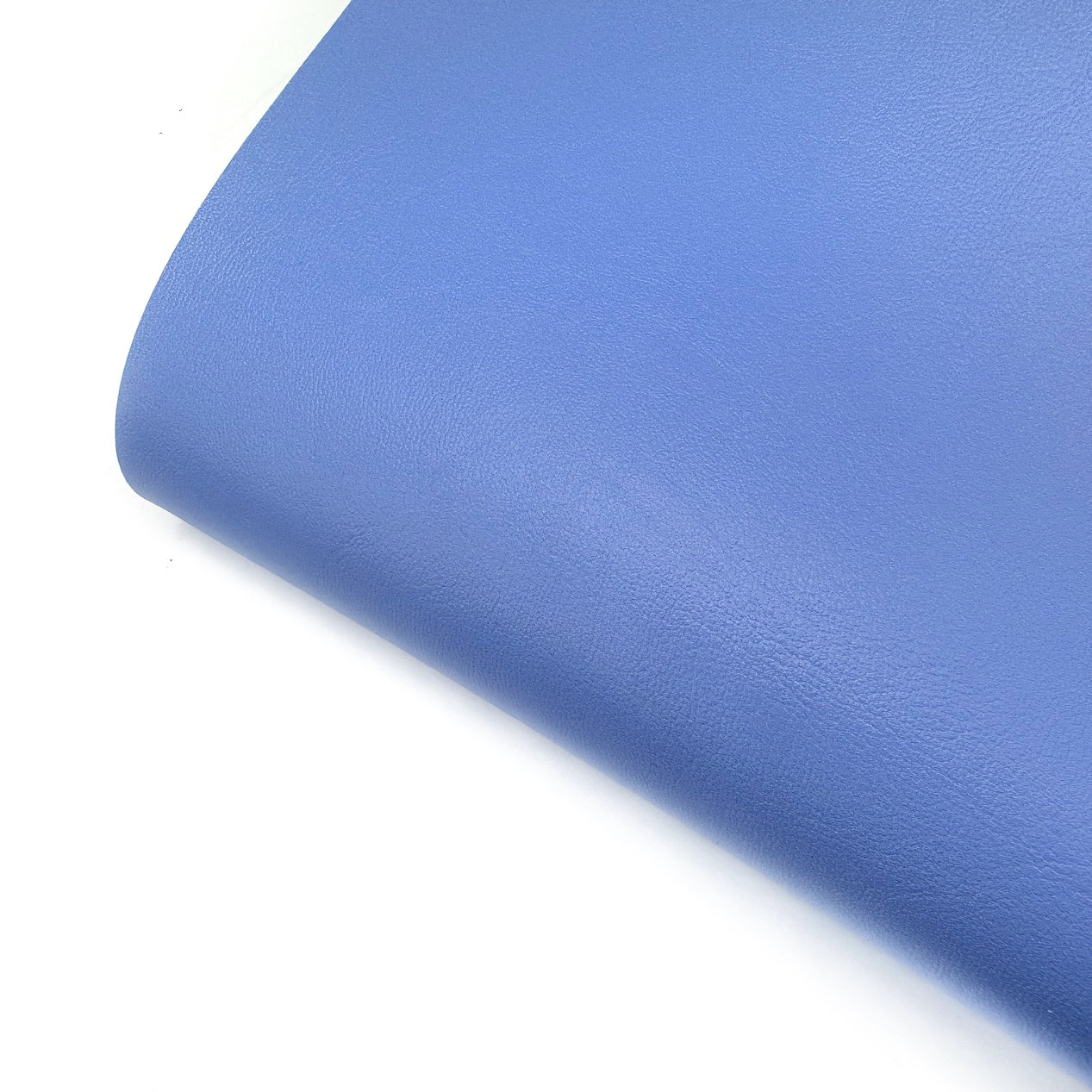 Dusky Blue Core Colour Premium Faux Leather Fabric Sheets - Eliza Henri