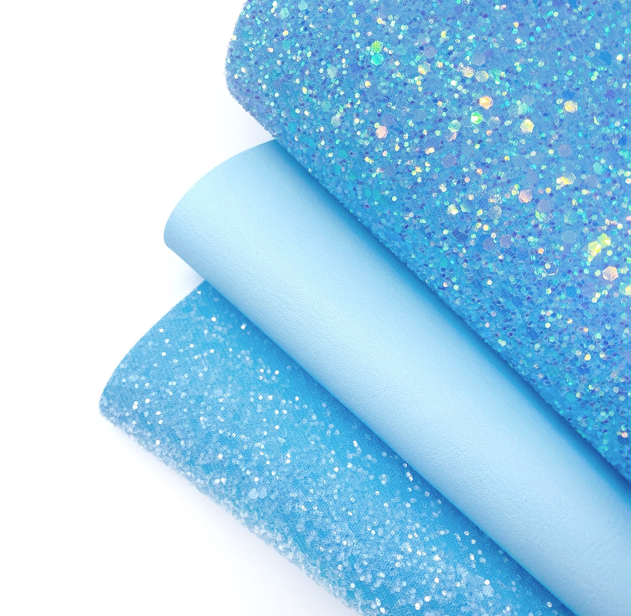 Powder Blue Core Glitter Trio - Eliza Henri