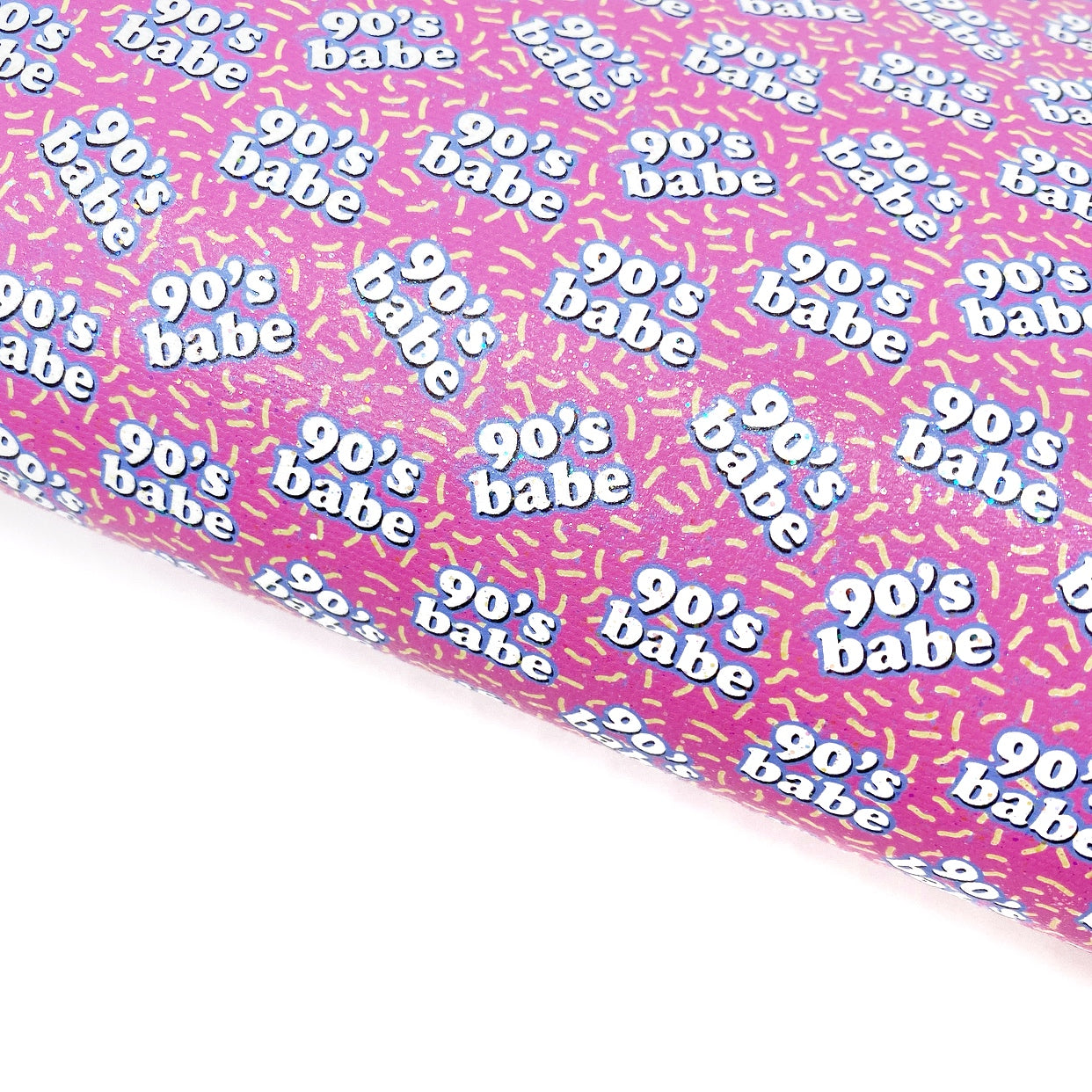 90s Babe Lux Premium Printed Bow Fabric - Eliza Henri