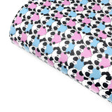 I Love You Panda Premium Faux Leather Fabric Sheets - Eliza Henri