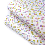 Confetti Party Premium Faux Leather Fabric Sheets - Eliza Henri