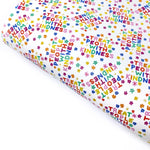 Treat People with Kindness Premium Faux Leather Fabric Sheets - Eliza Henri
