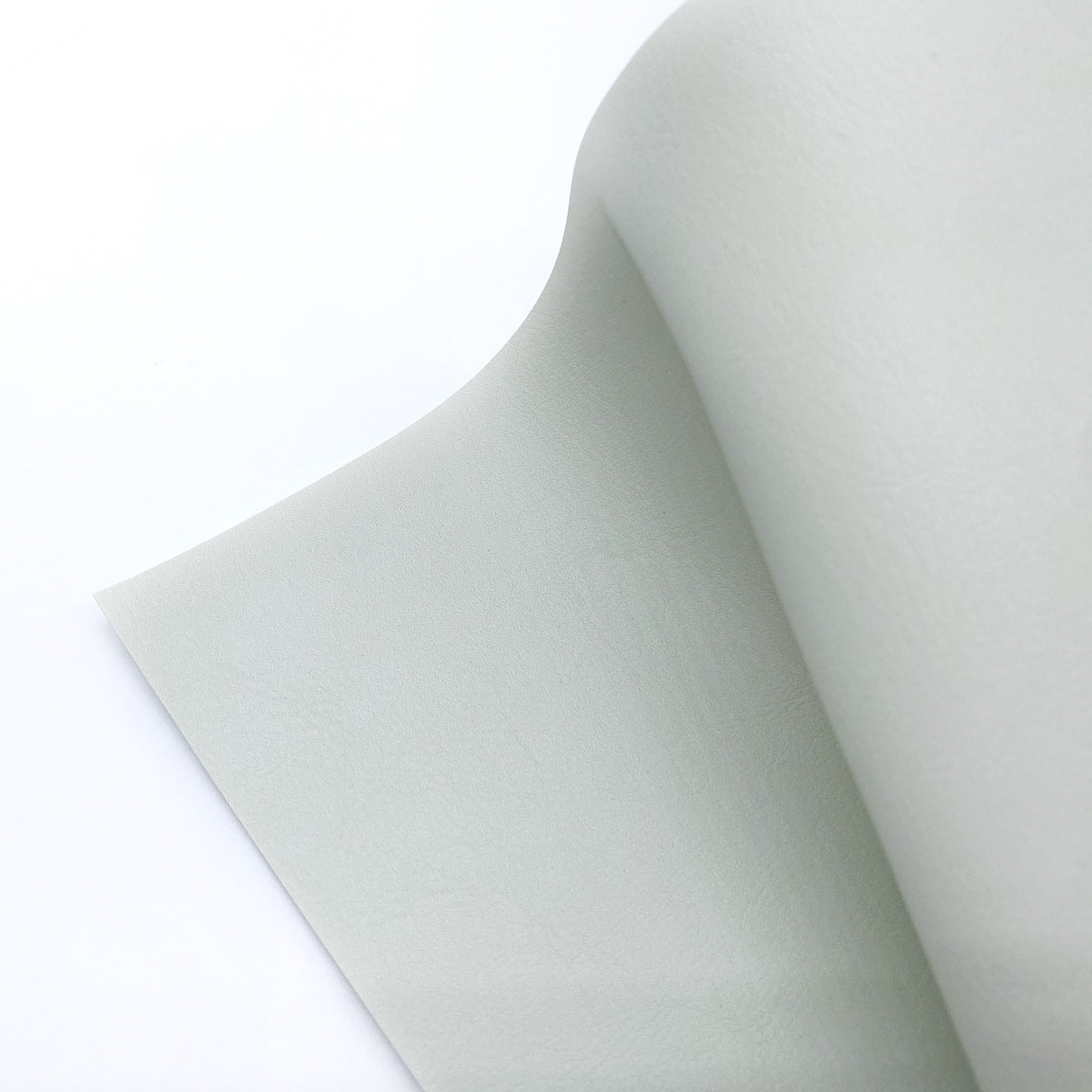 Sage Mint Premium Faux Leather Fabric Sheets - Eliza Henri