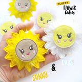 Sunny the Sunflower Felties- Fluffy Flower Babies - Eliza Henri