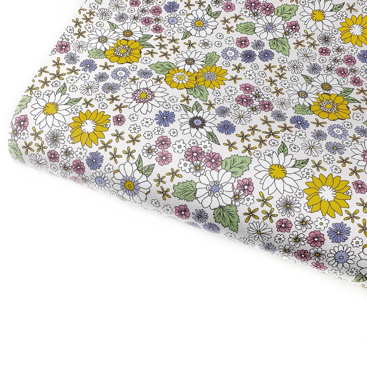 Spring Gardens Premium Faux Leather Fabric Sheets - Eliza Henri