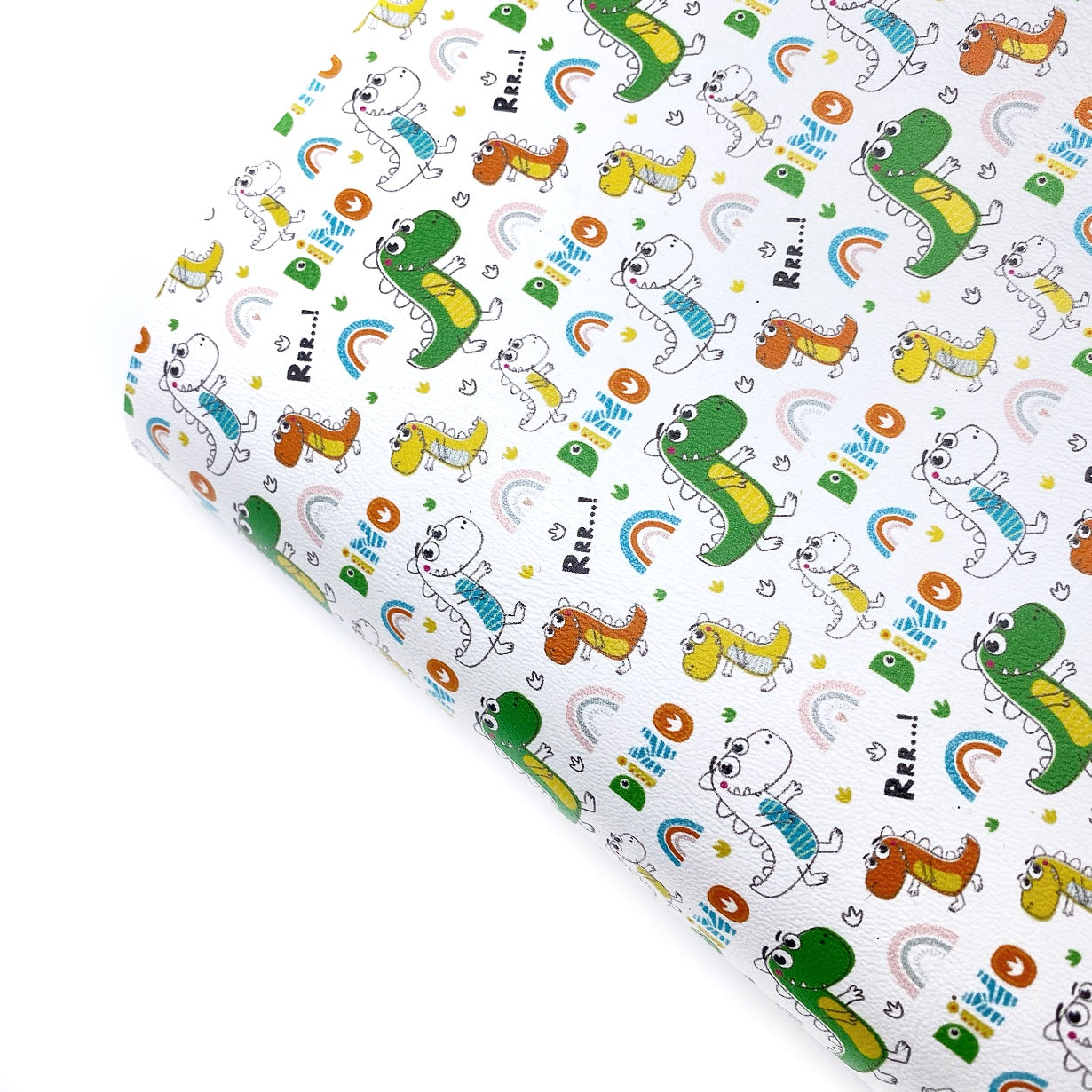 Rrr Dino Premium Faux Leather Fabric Sheets - Eliza Henri