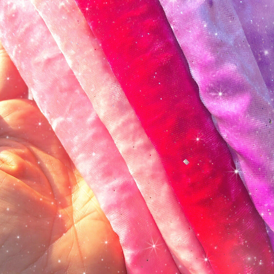 Luxury Sparkle Glitter Velvet Fabric Felts - Eliza Henri