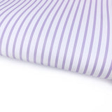 Lilac Candy Stripe Lux Premium Printed Bow Fabric