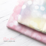 Pastel Small Bokehs Artisan Fabric Felt - Eliza Henri