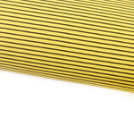 Stripey Bumble Bee Lux Premium Printed Bow Fabrics - Eliza Henri
