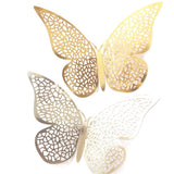 Metallic 3D Cut-out Butterfly Embellishments - Eliza Henri