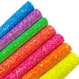 Premium Lux Neon Fairytales Glitter Fabric Sheets