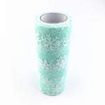 Luxury Snowflake Tulle Fabric - Eliza Henri Craft Supply