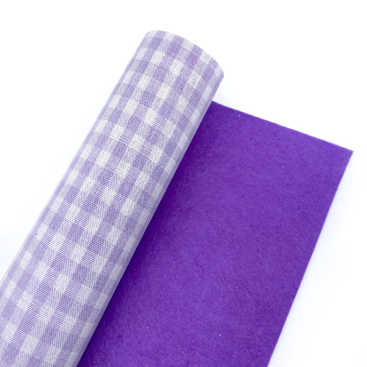 Colour Match Gingham Fabric Felt - Eliza Henri