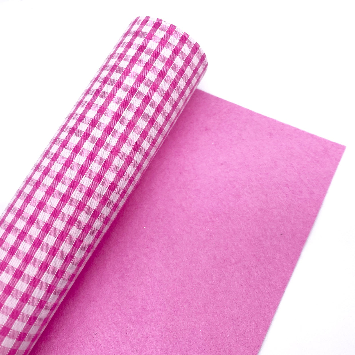 Colour Match Gingham Fabric Felt - Eliza Henri