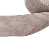 Grey Corduroy Ribbon 3'' - Eliza Henri