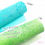 Fairy Frost Glitz Fabric Felt - Eliza Henri