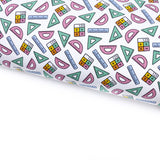 Maths Fun Lux Premium Printed Bow Fabric - Eliza Henri