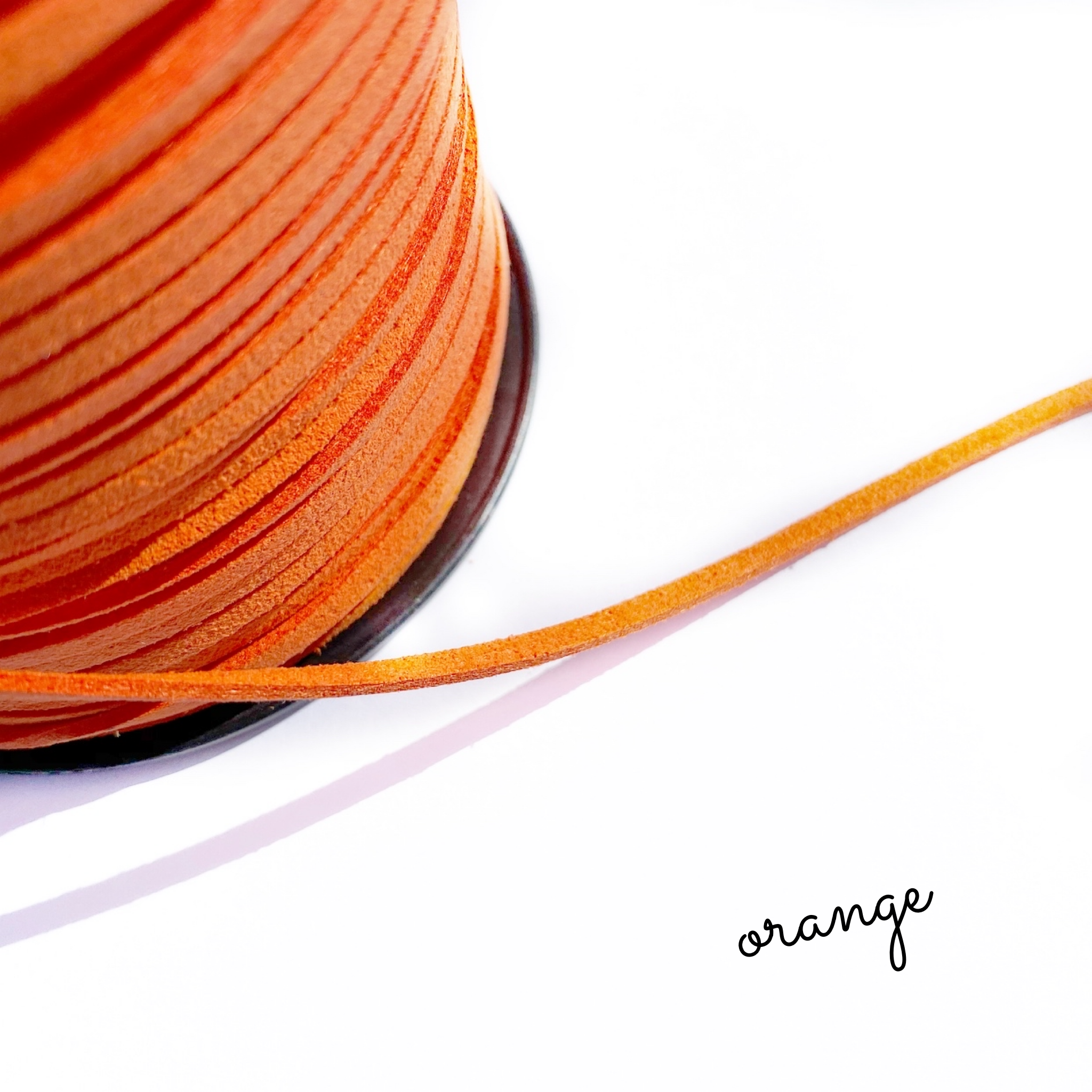 Plain Soft Faux Suede Cord - Eliza Henri