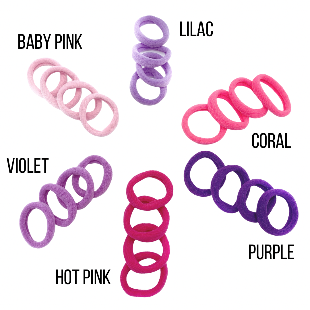Nylon Piggies- Soft Bobbles- Pack of 4 - Eliza Henri