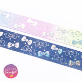 New Holographic Bow Grosgrain Ribbon 25mm - Eliza Henri