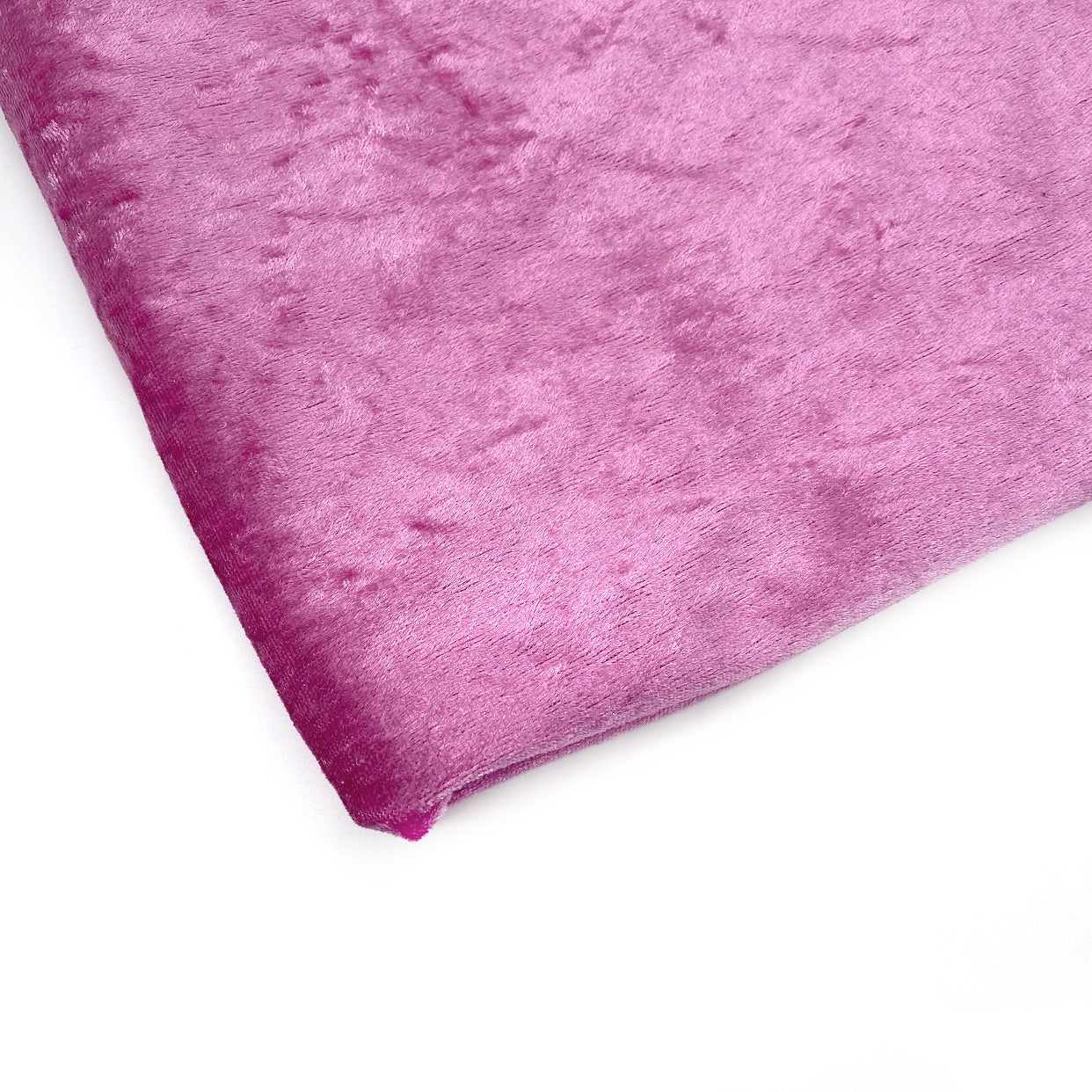Party Pink Crushed Velvet Fabric - Eliza Henri