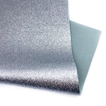 Silver Dust Lux Premium Fine Glitter Fabric - Eliza Henri