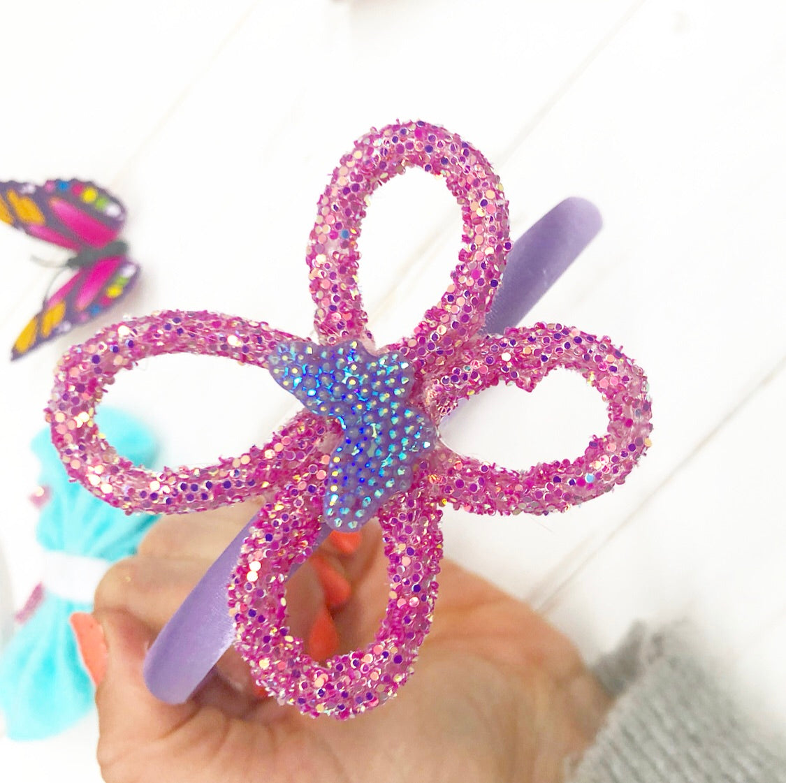 NEW Chunky Glitter Cord- As seen in June Bow Box - Eliza Henri