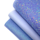 Lilac Core Glitter Chunky & Fine Trio - Eliza Henri