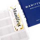 Manifest that Sh#%! Create your own Shaker Bookmark Felties - Eliza Henri