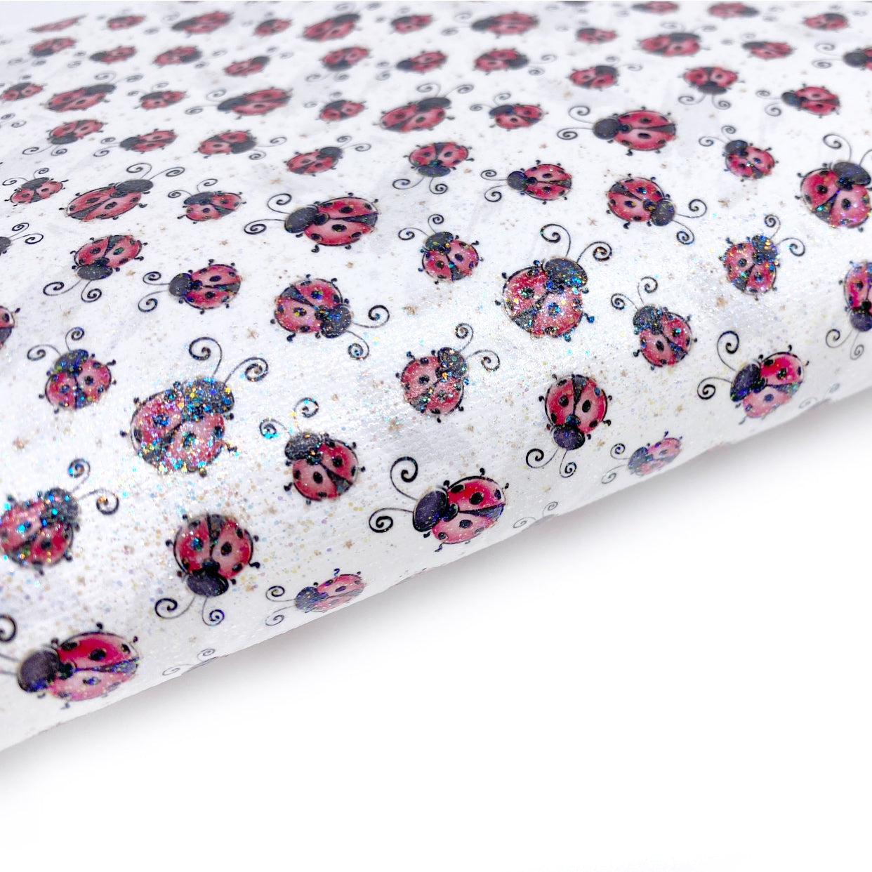 Lady Bug, Lady Bug Lux Premium Canvas Bow Fabrics - Eliza Henri