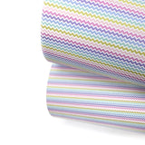 Pastel Zig Zag Chevron EH Printed Patterned Craft HTV Plain Vinyl