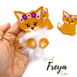 Freya Fox- Fluffy Friends Fur Baby Felties - Eliza Henri