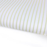Lemon & Lime Candy Stripe Lux Premium Printed Bow Fabric - Eliza Henri