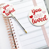 You are Loved Planner Bookmark Felties - Eliza Henri