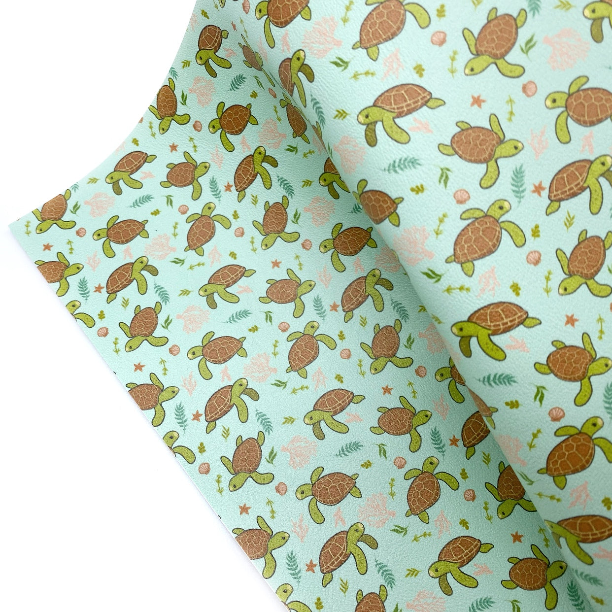 Turtally Awesome Premium Faux Leather Fabric Sheets - Eliza Henri