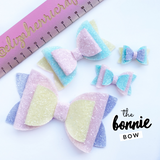 The Bonnie Bow Hair Bow- Template for hand-cutting - Eliza Henri