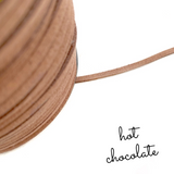 Plain Soft Faux Suede Cord - Eliza Henri