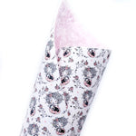Mama & Babba Double Sided Printed Glitter Canvas & Velvet Fabric - Eliza Henri