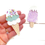 EHC Exclusive Ice Cream and Lolly Hair Bow Template - Eliza Henri