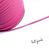 Plain Soft Faux Suede Cord - Eliza Henri