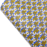 Daddy’s Girl Daisy Blue Premium Faux Leather Fabric Sheets - Eliza Henri