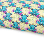 Kiss a Frog Lux Premium Canvas Bow Fabrics - Eliza Henri