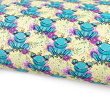 Kiss a Frog Lux Premium Canvas Bow Fabrics - Eliza Henri