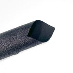 Blackest Night Lux Premium Fine Glitter Fabric - Eliza Henri