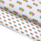 Girl Power Pastel Lux Premium Canvas Bow Fabrics - Eliza Henri