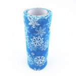 Luxury Snowflake Tulle Fabric - Eliza Henri Craft Supply
