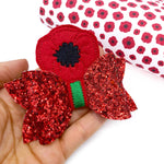 Poppy Pop up Bow Centre Felties - Eliza Henri