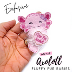 Annie Axolotl - Fluffy Friends Felties - Eliza Henri
