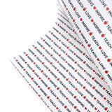 Teach Love Inspire Premium Faux Leather Fabric Sheets - Eliza Henri